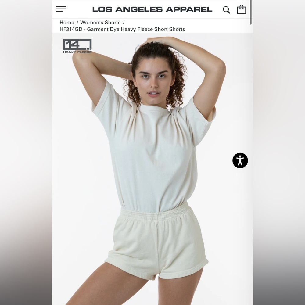 Los Angeles Apparel shorts